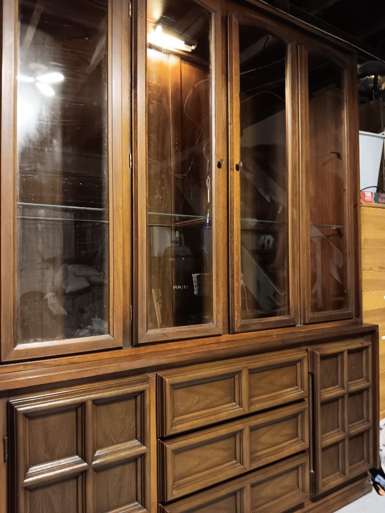 Elegant Vintage Hutch
