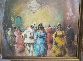 Masquerade Ball Painting