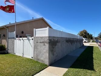 Vinyl Fence Privacy Topper