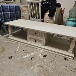 Vintage Coffee Table. All Wood.  With Cabinet