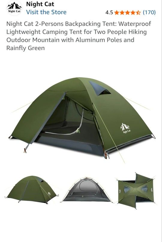 Nightcat Lightweight Backpacking Tent