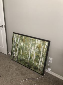 Oversized Framed Canvas Painting