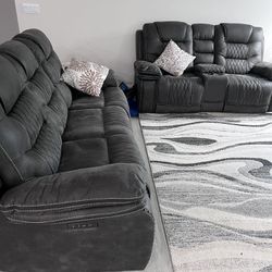 Sofa Recliner And Love Seat Recliner (can be bought separately)