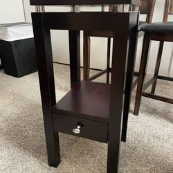 End Table With Drawer