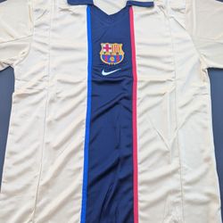 Retro Barcelona Soccer Jersey 