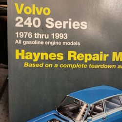 Haynes Repair Manual #97020 Volvo 76-93