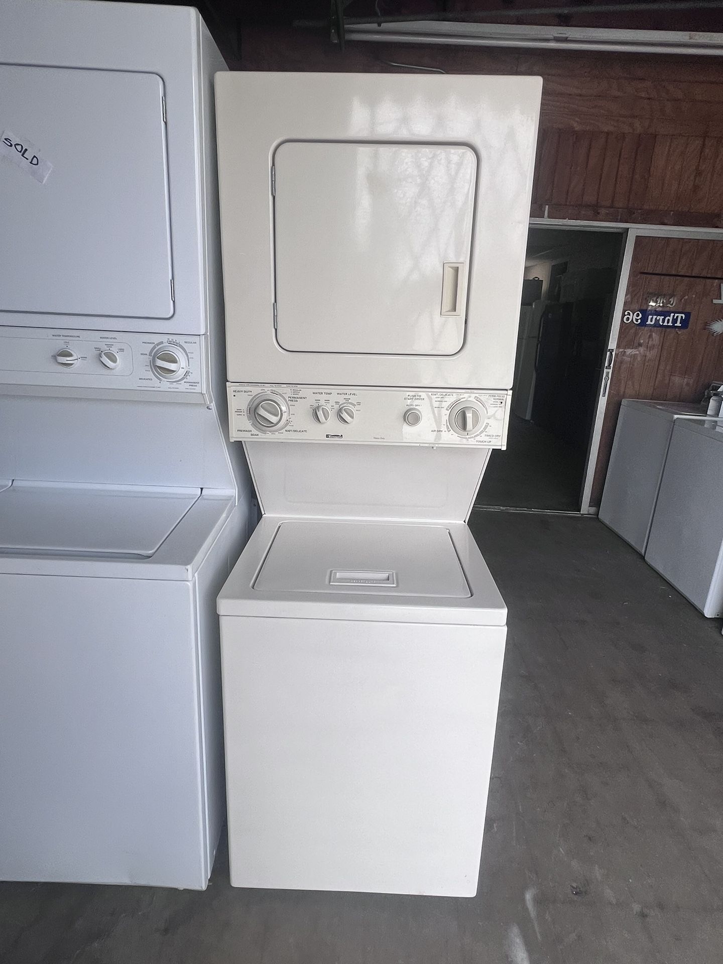 24” Wide Stack Washer And. Dryer Few To Choose From