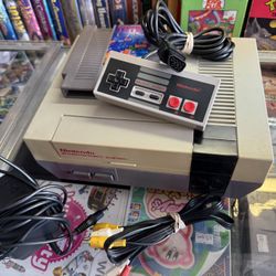 Nintendo System With Tetris 