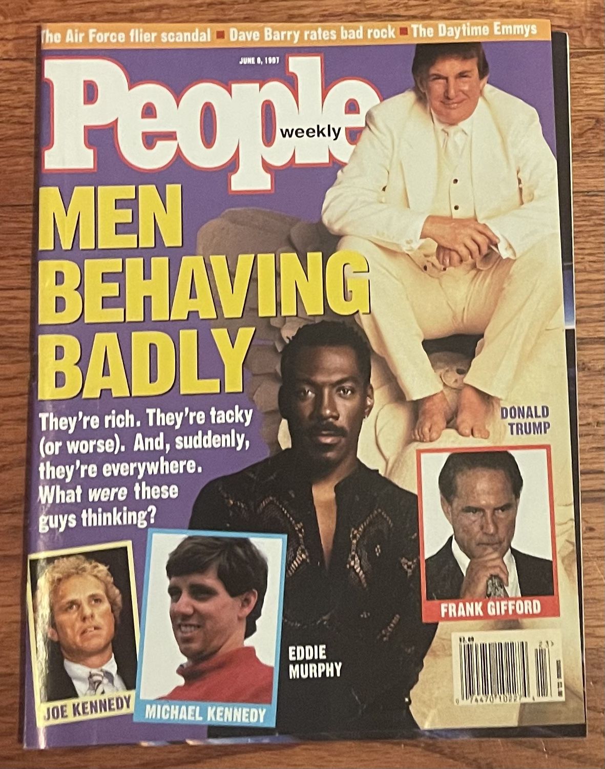 PEOPLE MAGAZINE JUNE 9, 1997 MEN BEHAVING BADLY, DONALD TRUMP, EDDIE MURPHY...