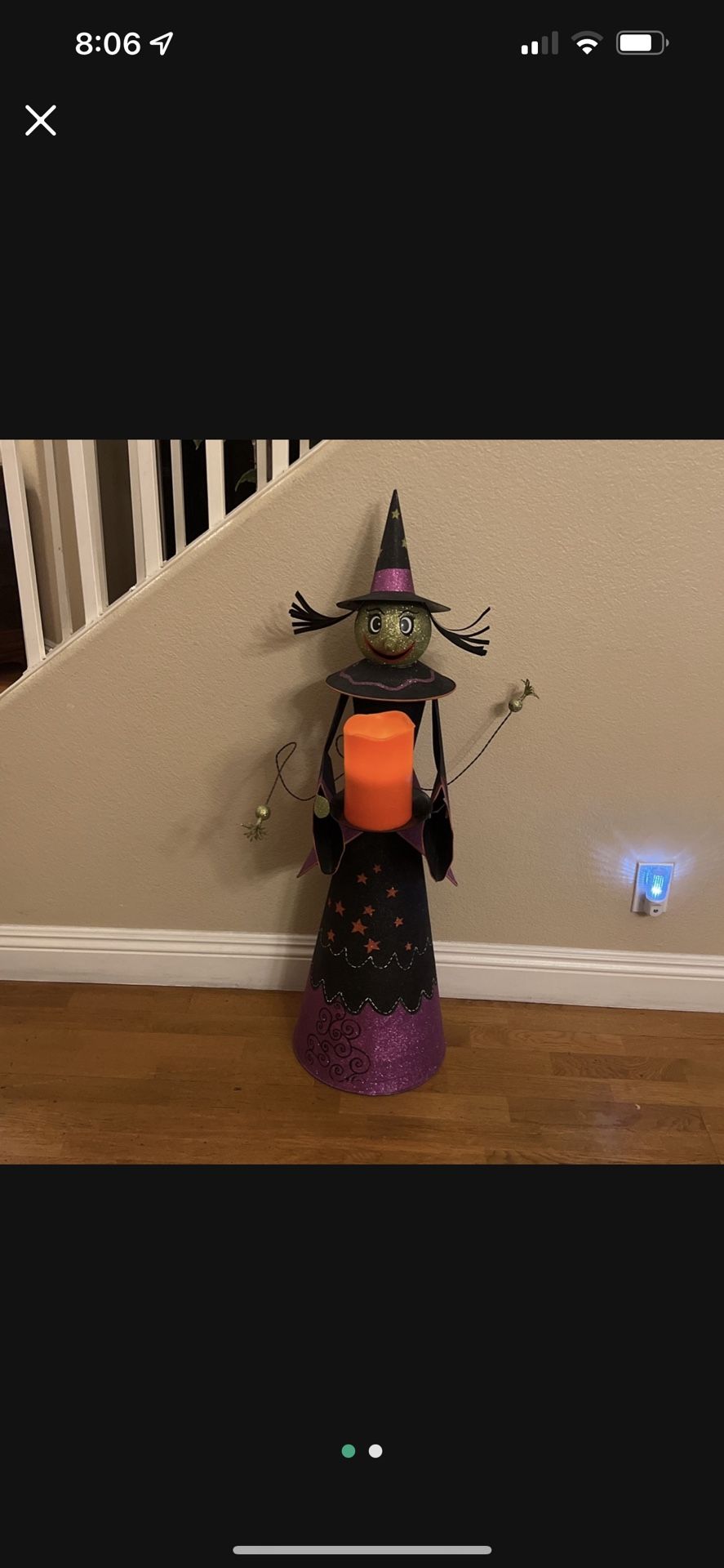 Halloween Witch Decoration