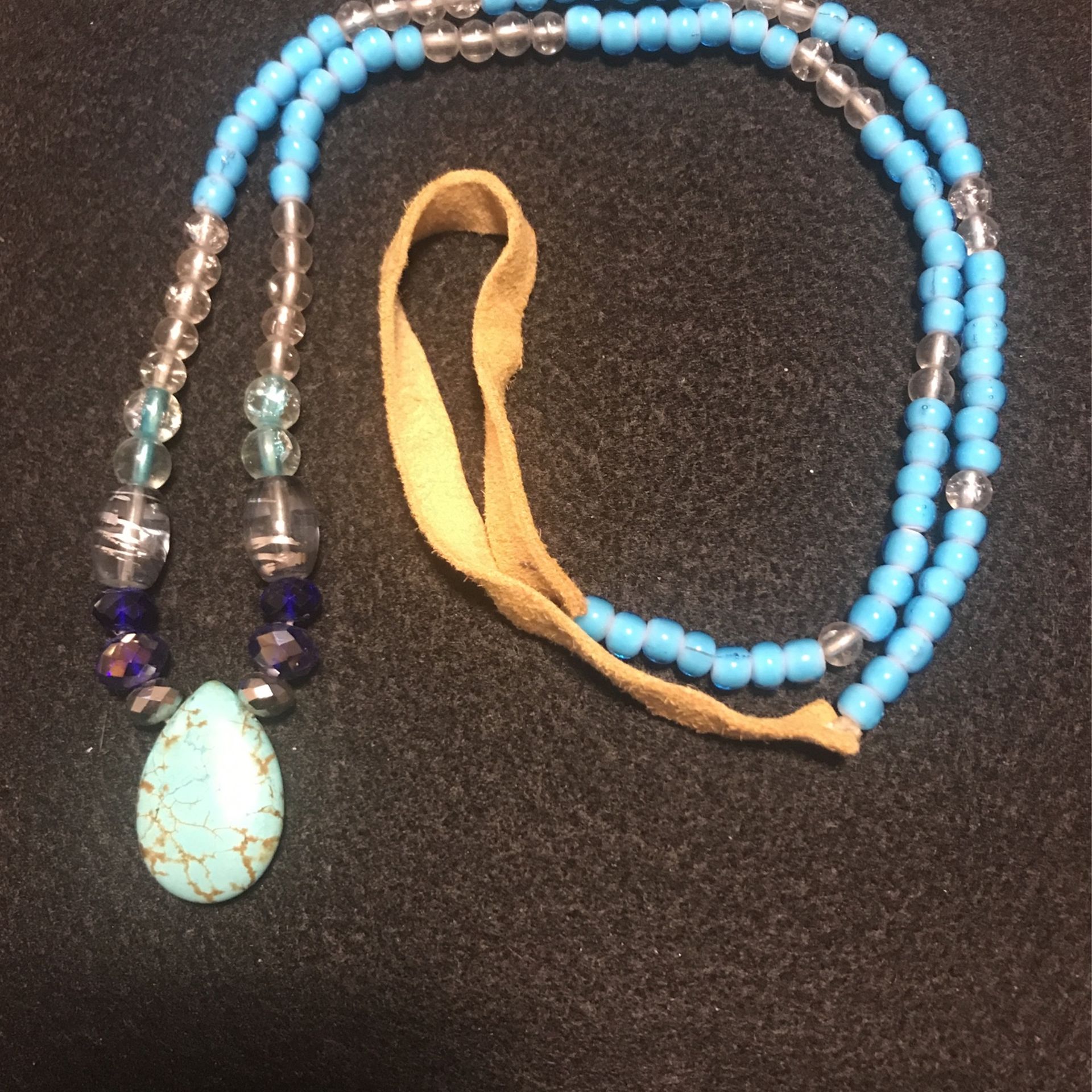 Beautiful turquoise necklace