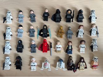 Lego Star Wars UCS Death Star minifigures