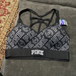 Victoria’s Secret pink sports bra (M) $40