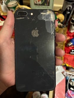 iPhone with Cracked Broken Screen