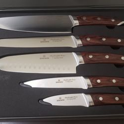  Brewin CHEFILOSOPHI Japanese Chef Knife Set 5 PCS with