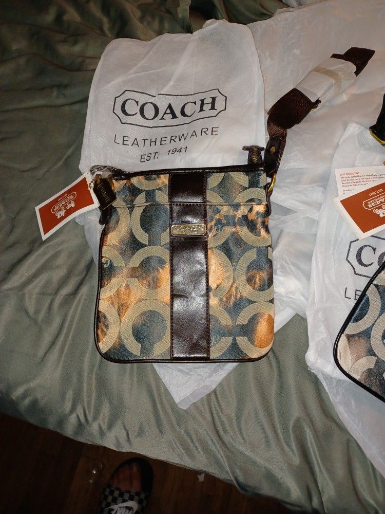 Coach Cross Straps Brand 2 Colors To Chose From