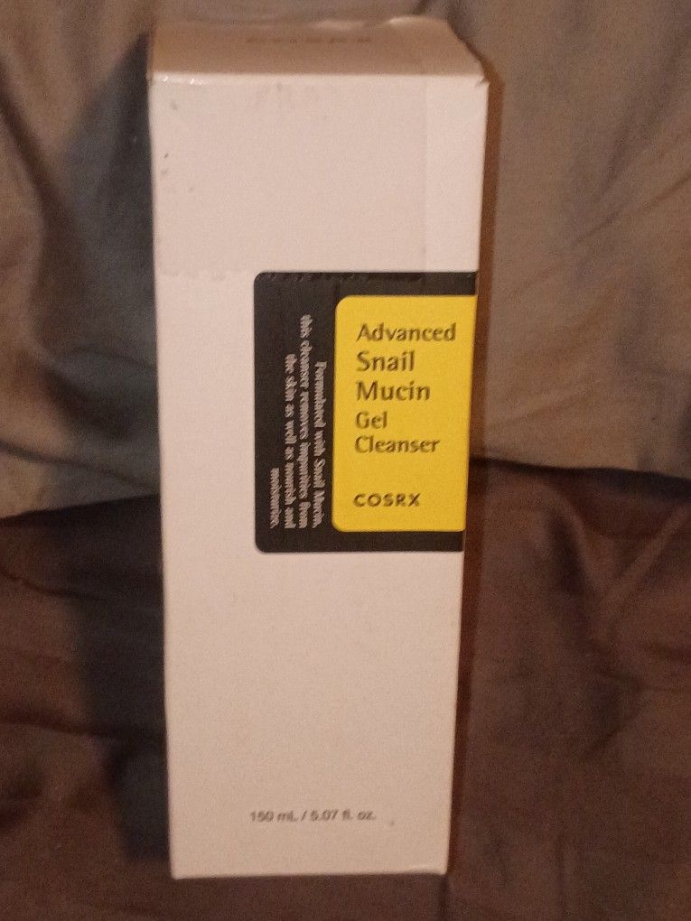 COSRX Advanced Snail Mucin Gel Cleanser.