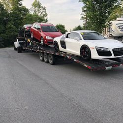 2016 RAM 3500 W/2018 Kaufman EZ 4 Car Trailer