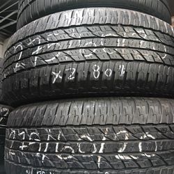 Pair Of 275 / 60 / R20 With 80% Of Tread Or Life Yokohama Hablamos Espanol