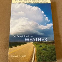 The Rough Guide to Weather by Robert Henson Paperback 2002