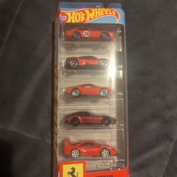 Hot Wheels Ferrari 5 Pack