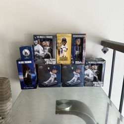 Dodger Bobbleheads (Ohtani/Treinen/Hernandez/Smith/May/Baker)