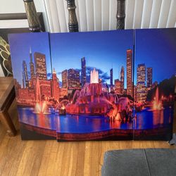 Bucking ham Fountain Wall Painting