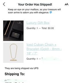 Set iced Cuban chain  18 “+ bracelet 9”
