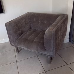 grey couch chair 2 for 35 