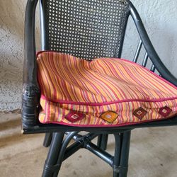 Vintage Cane Back Chair 