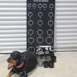 8 Pts Axle Nut Wrenches 