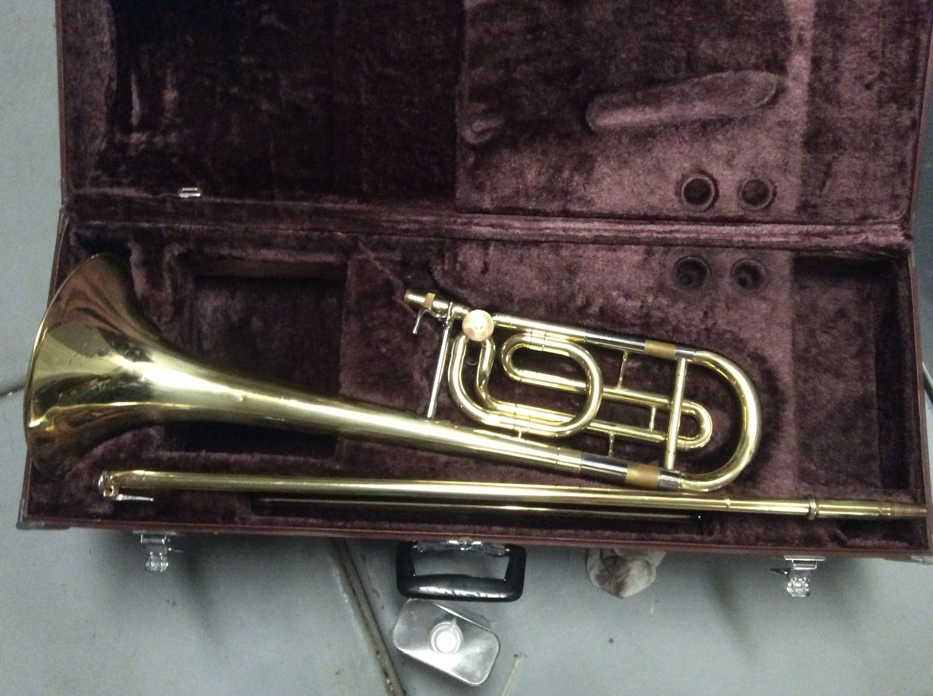 Yamaha Bass Trombone Model YBL-322 and hard case