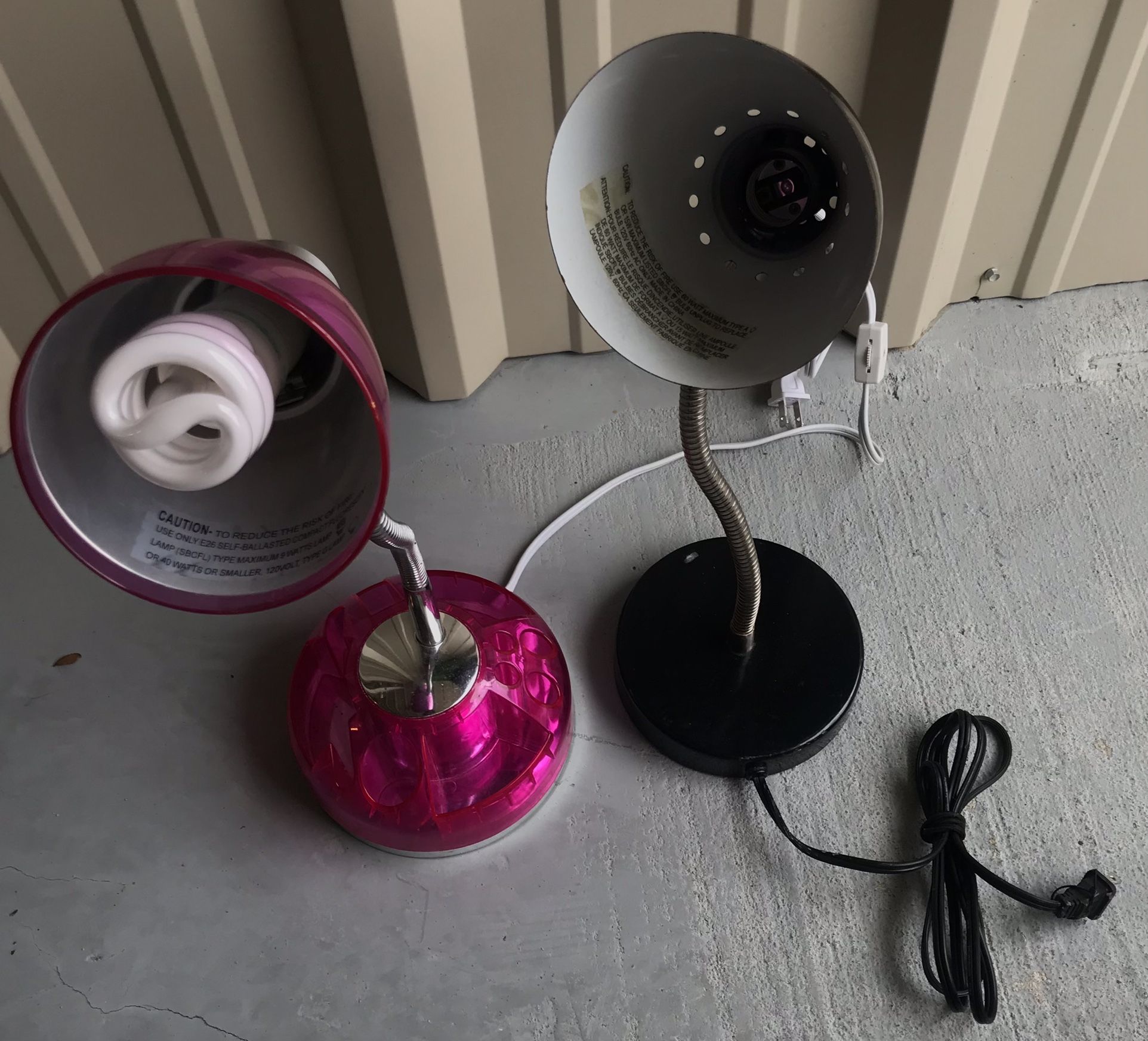 Adjustable Desk Lamps $5/ea.
