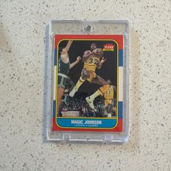 1986-87 Fleer - Magic Johnson #53