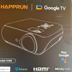 HAPPRUN 4K Google TV Projector