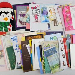 92 Greeting Cards - All Occasions Used