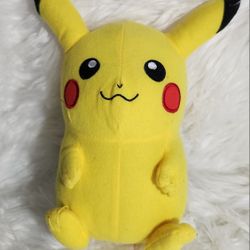 Pokemon Pikachu Nintendo Toy Factory 2017 Character Plush Stuffed Toy 6” Used VG