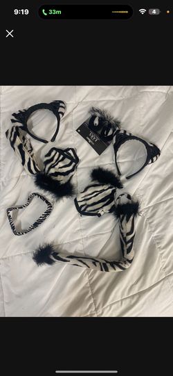 Sexy Zebra Halloween Costume