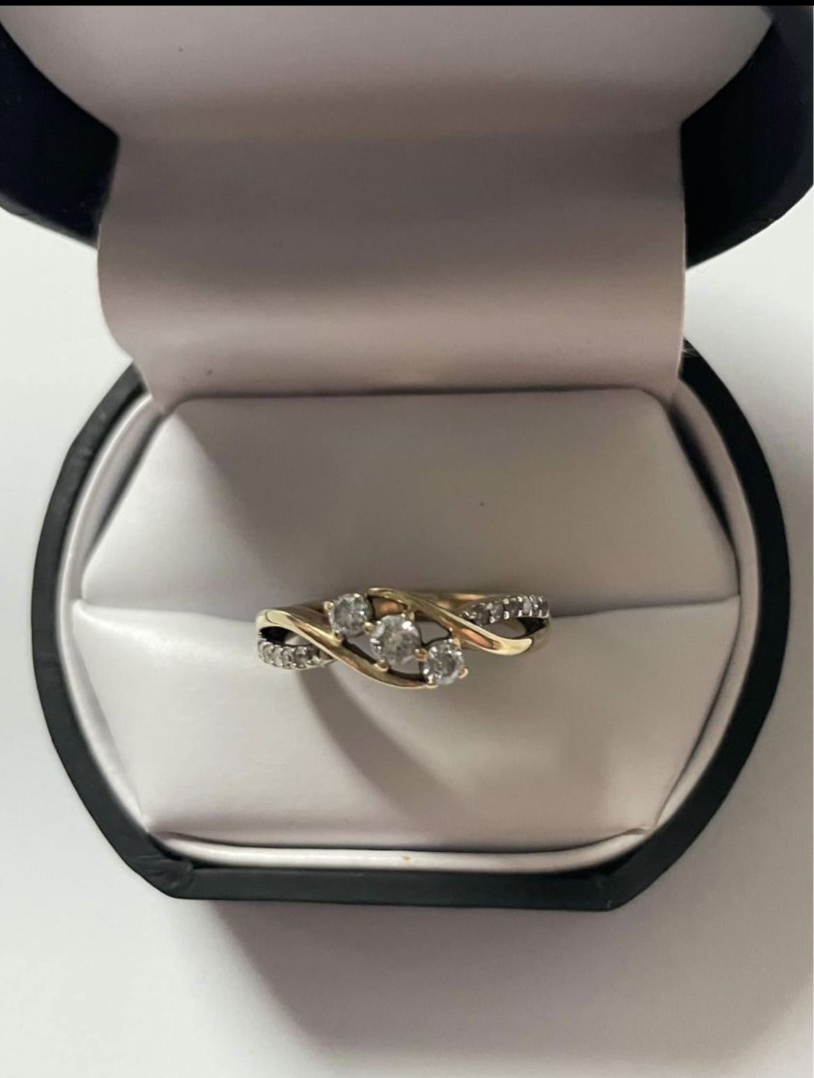 Modern Bride engagement ring