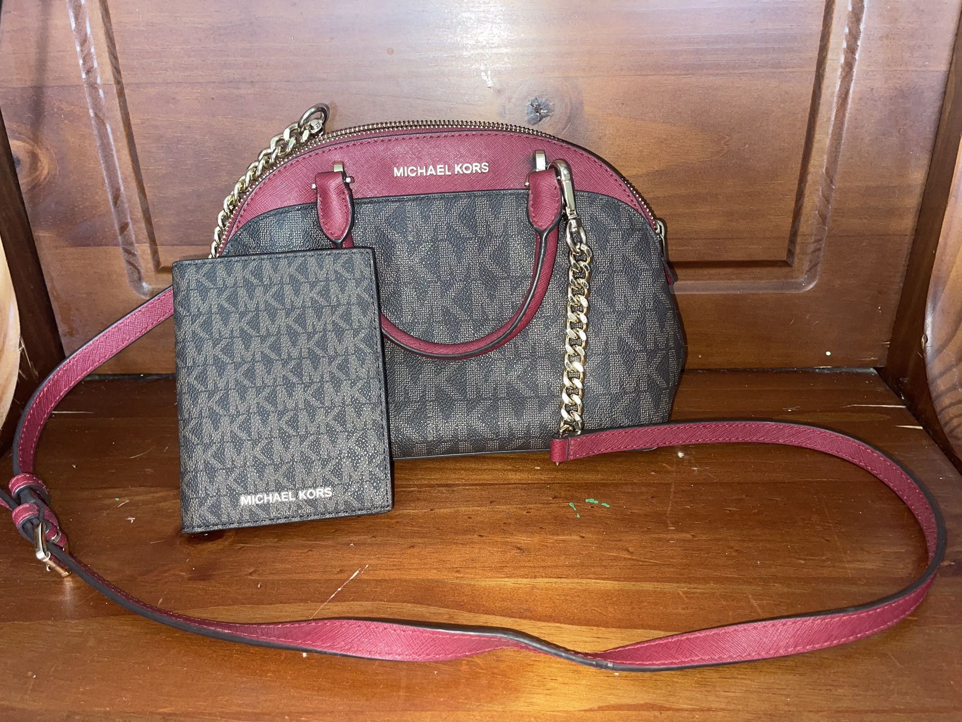 Michael Kors Purse With Matching Wallet