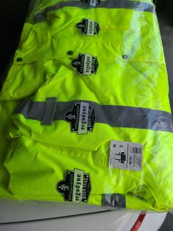 work safety jacket 3x new