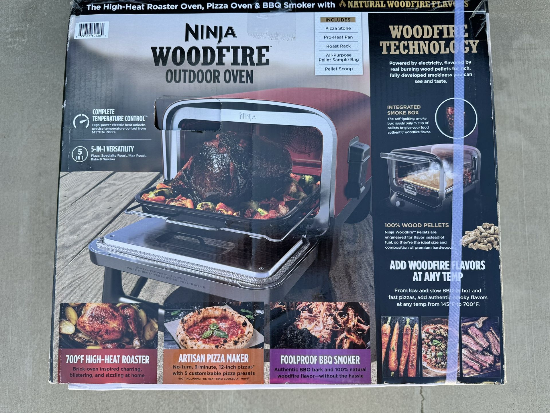 Brand New Ninja Woodfire Outdoor Oven - $200