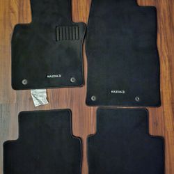 2019 Mazda 3 OEM Carpet Floor Mats