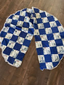Los Angeles Dodger Christmas Tree Skirt