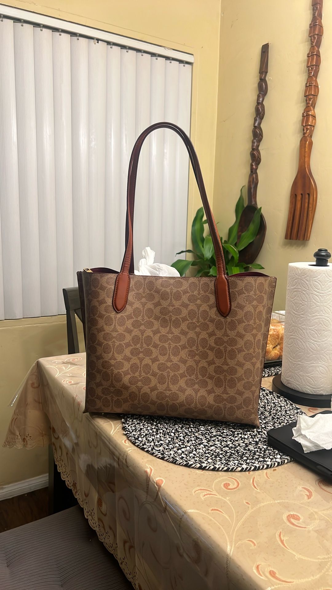 Brown Coach Bag 