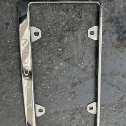 Tesla Model 3 License plate metal 