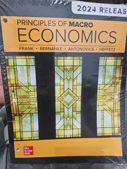 Principles of Macro Economics 2024 release