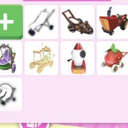 Adopt Me Strollers
