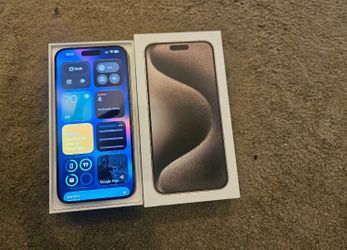Apple iPhone 15 Pro Max – 1TB – Natural Titanium – Factory Unlocked