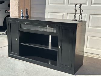 Black Entry Table / Entertainment Center